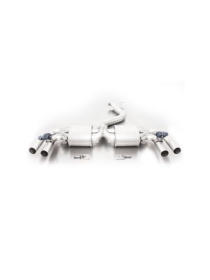 Exhaust Audi RS3 Cat-back Exhaust system, from SECONDARY (underbody) catalytic converter