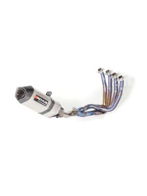 HIGH PERFORMANCE RACING SYSTEM, Titanium header (4-2-1) with conical tubes & full Titanium Racing HEXACONE muffler for Honda CBR 1000 RR Fireblade