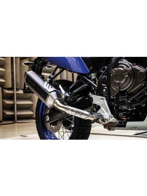 BLACK HAWK Slip On (sport exhaust) with connection tube, Stainless steel black, (EC-) approval
