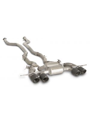 Exhaust BMW M3/G80 M4/G82 & M3/G80 M4/G82 Competition RACING Downpipe-Back Style System, NO (EEC-) APPROVAL