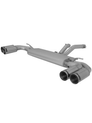 Exhaust system RACING Style to suit Porsche Cayenne S Stainless steel sport exhaust system L/R, without homologation