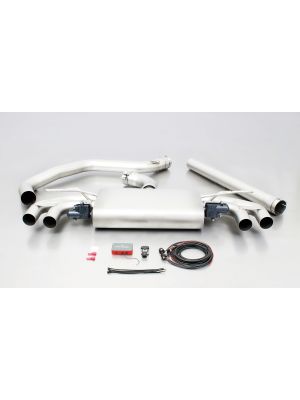 VW Golf VII RACING Cat-Back-System with Integrated Valves