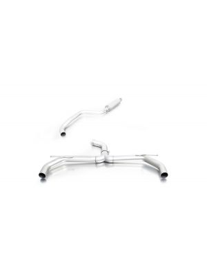 Exhaust VW Golf VII Non-Resonated RACING  style Cat-Back System 