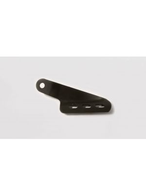 Optional muffler bracket black for complete system (rear footrest must be removed)