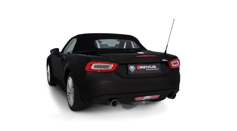 Exhaust System Fait 124 Spider Remus Exhaust System Remus