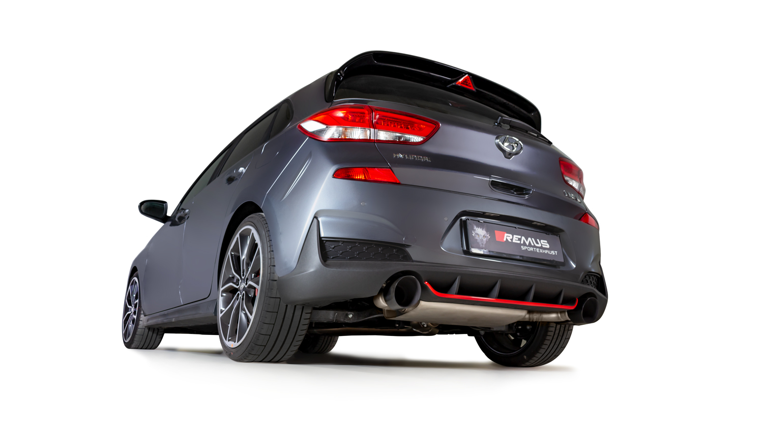 exhaust system Exhaust Hyundai i30 N Performance, Type PD 2.0l Turbo Racing Exhaust Upgrade Cat