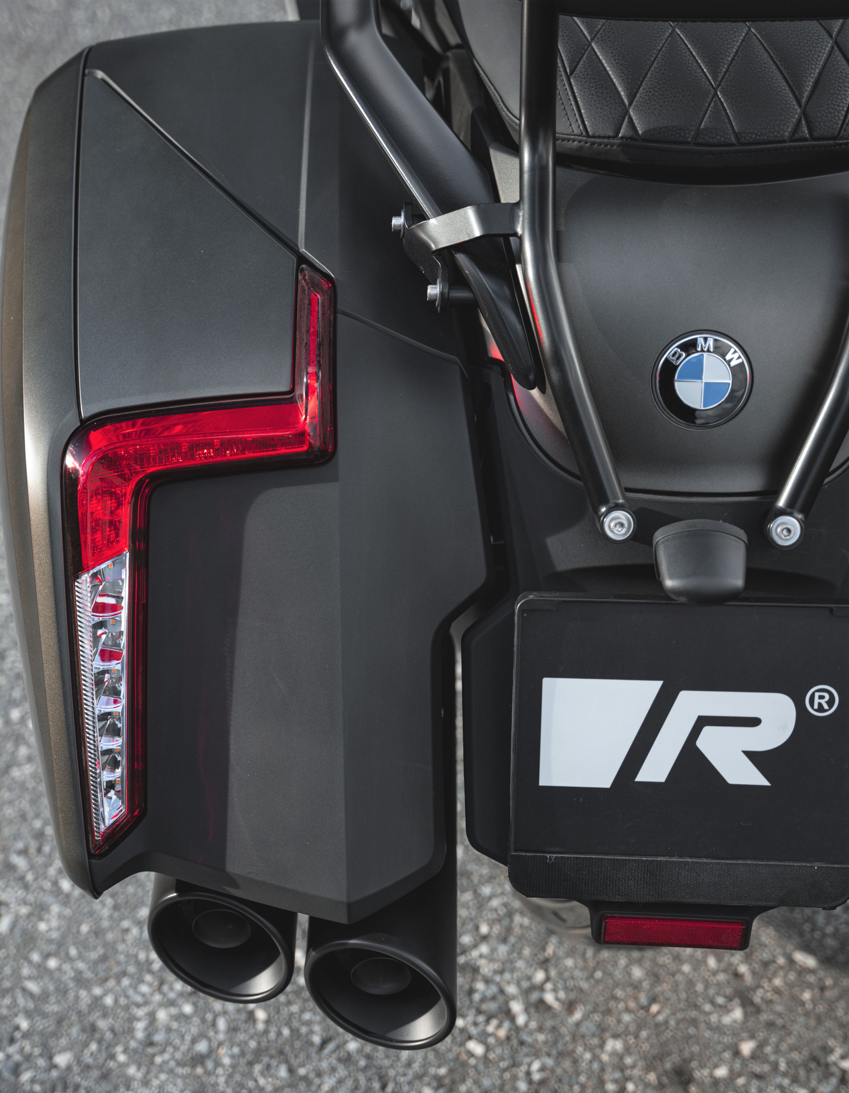 Beautiful view of Bmw K 1600 Electric Exhaust System