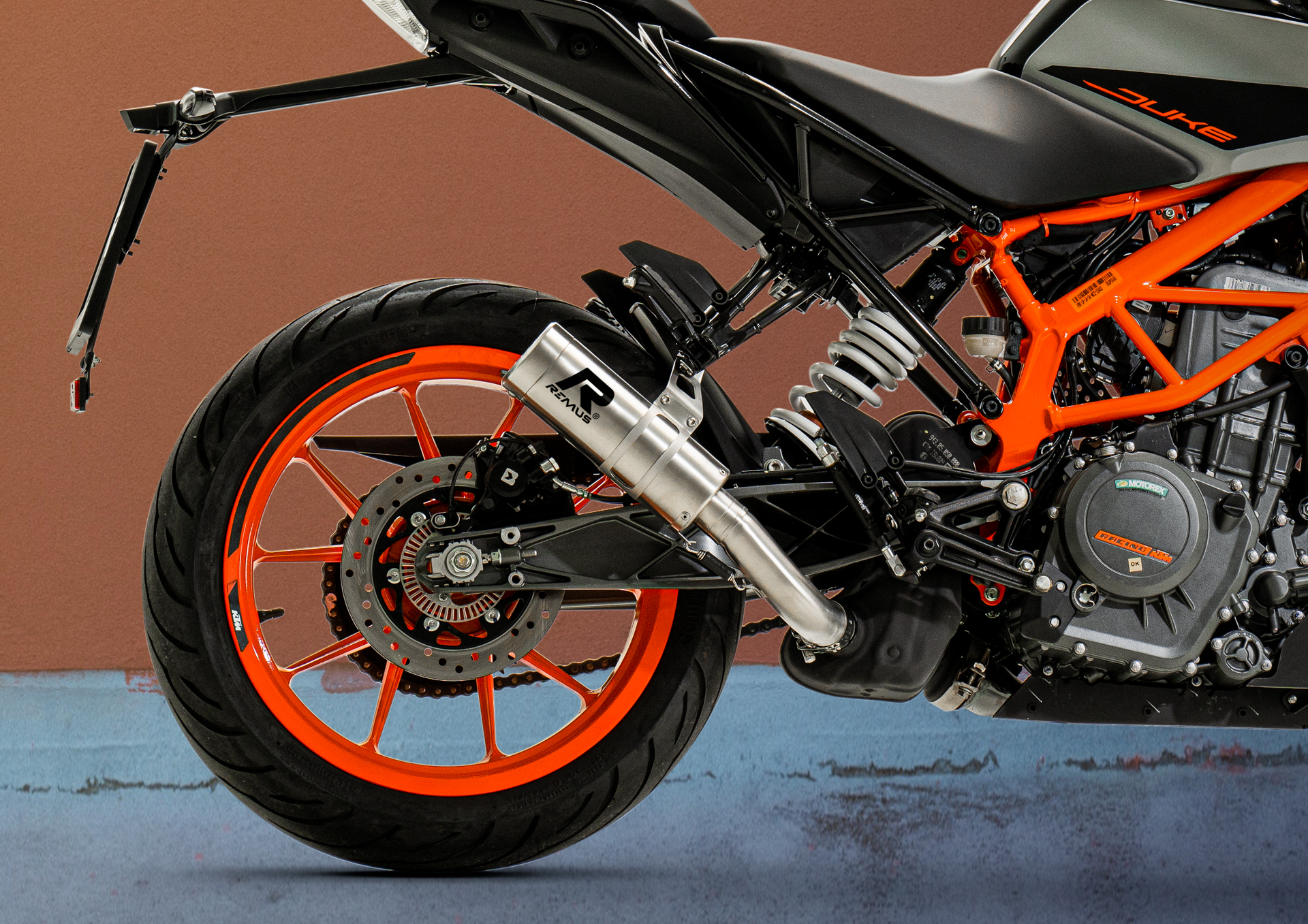 exhaust system Exhaust Systems NEW DEVELOPMENT MC 2021 04 KTM 125 Duke/390 Duke Remus Remus
